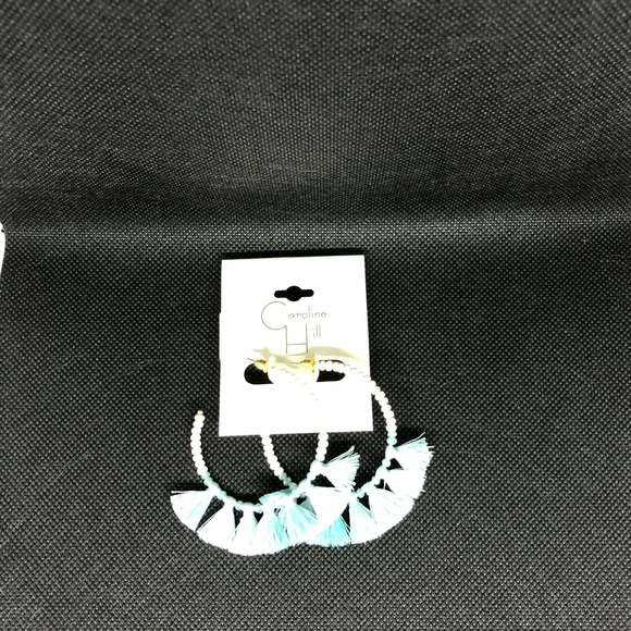 Fringe Hoop Earring - Picture 2 of 2